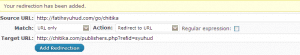 sample redirection pages using plugins